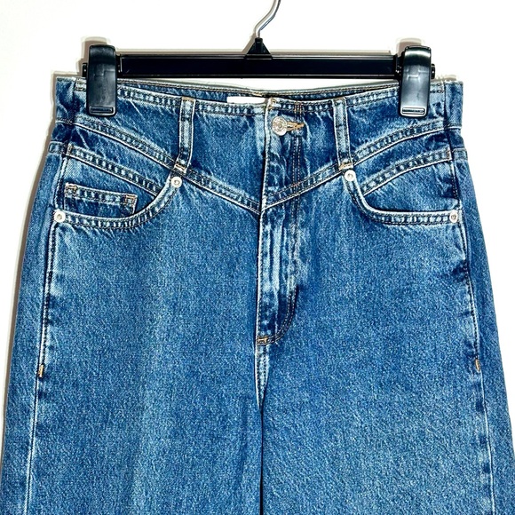 MNG Mango V Waist Jeans - Picture 2 of 5